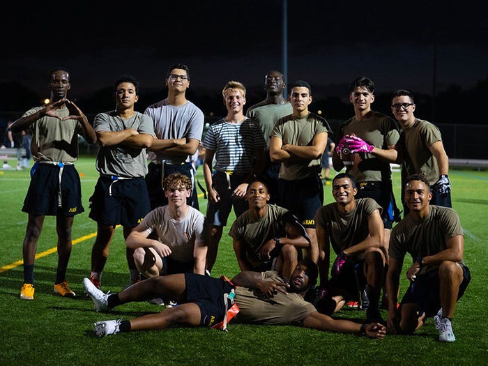 FIU Army ROTC Cadets intramural sports group photo
